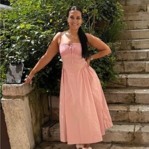 En Saison Blush Midi Dress